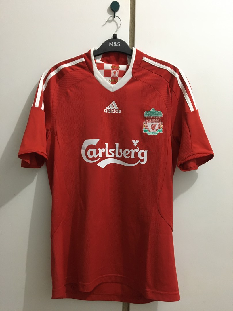 Jersey Bola Original Liverpool FC Home 2008 2010 Olah Raga Baju Olahraga di Carousell