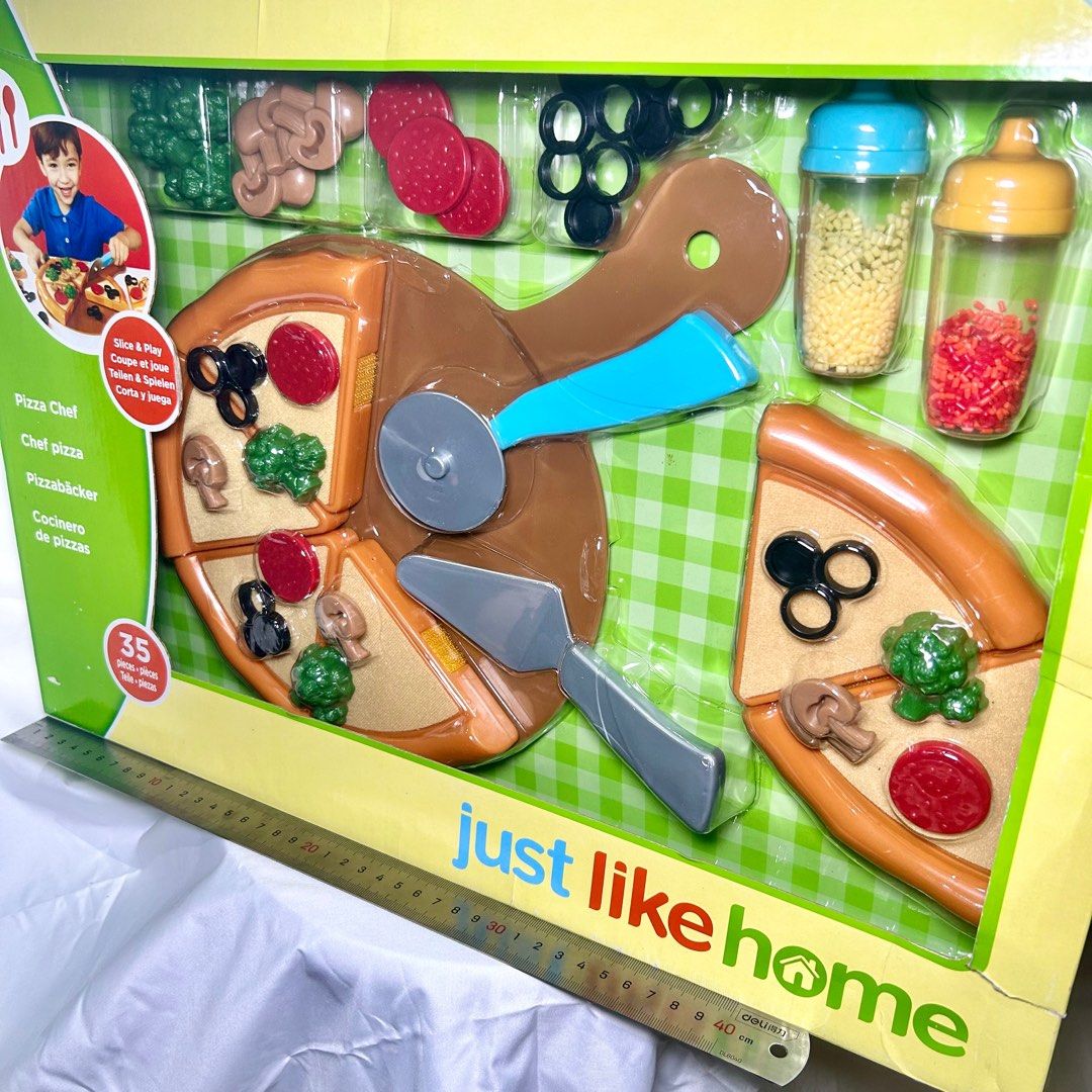 Just like home pizza chef playset shop