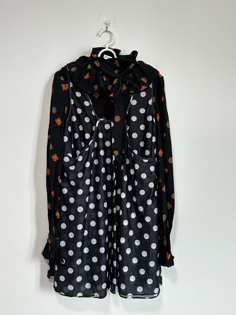 JW Anderson polka dot and floral print Women's Fashion
