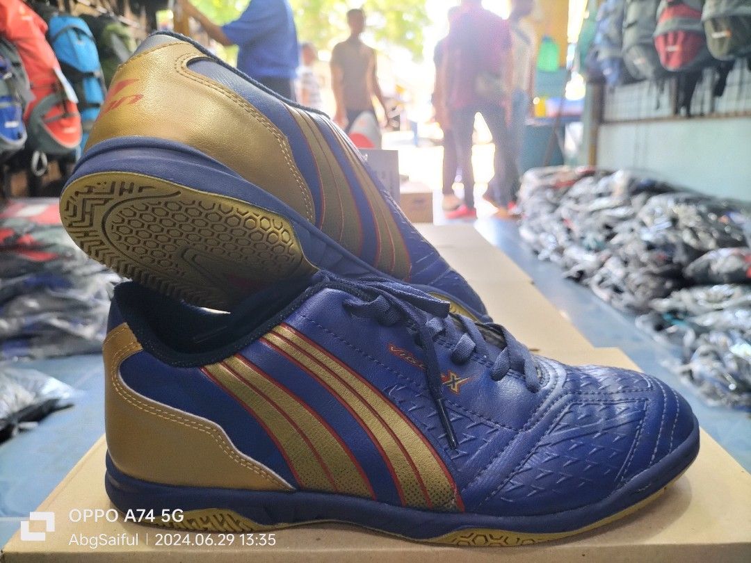 Kasut Futsal Pan Vigor Sports Equipment Sports Games Racket Ball Sports on Carousell