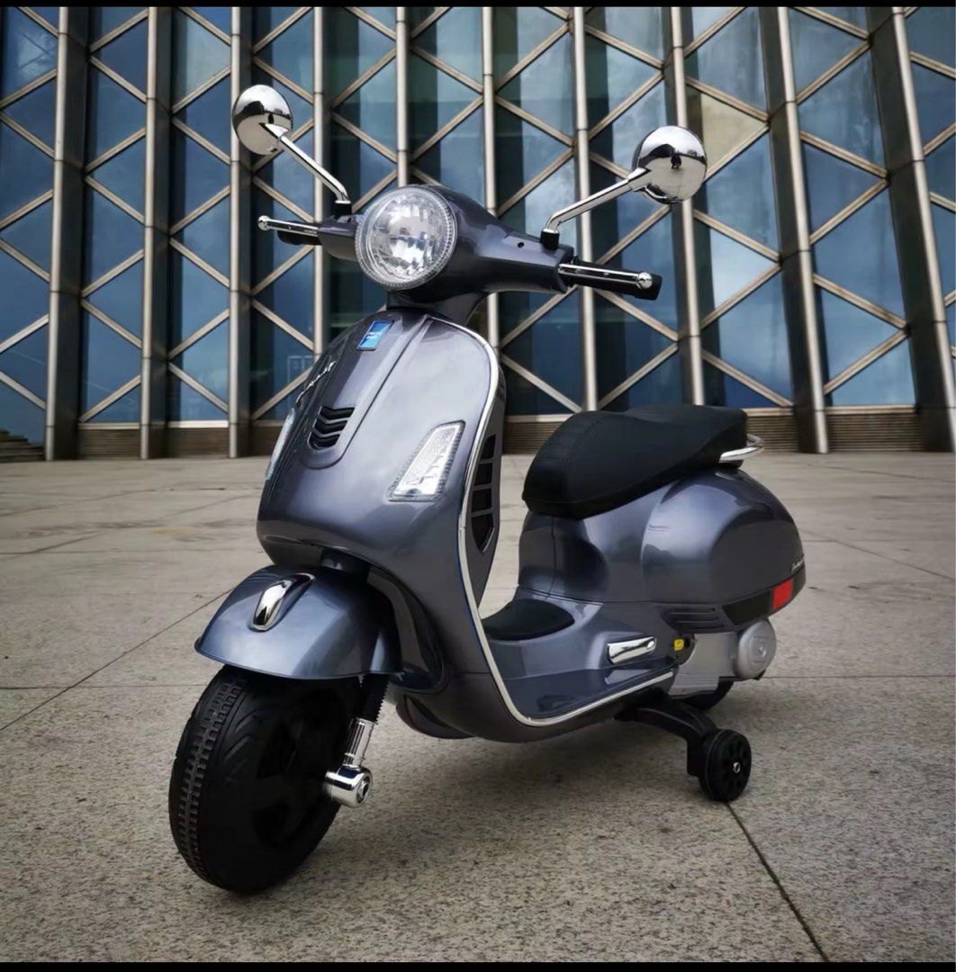 Kids Electric Scooter Vespa Hobbies Toys Toys Games on Carousell