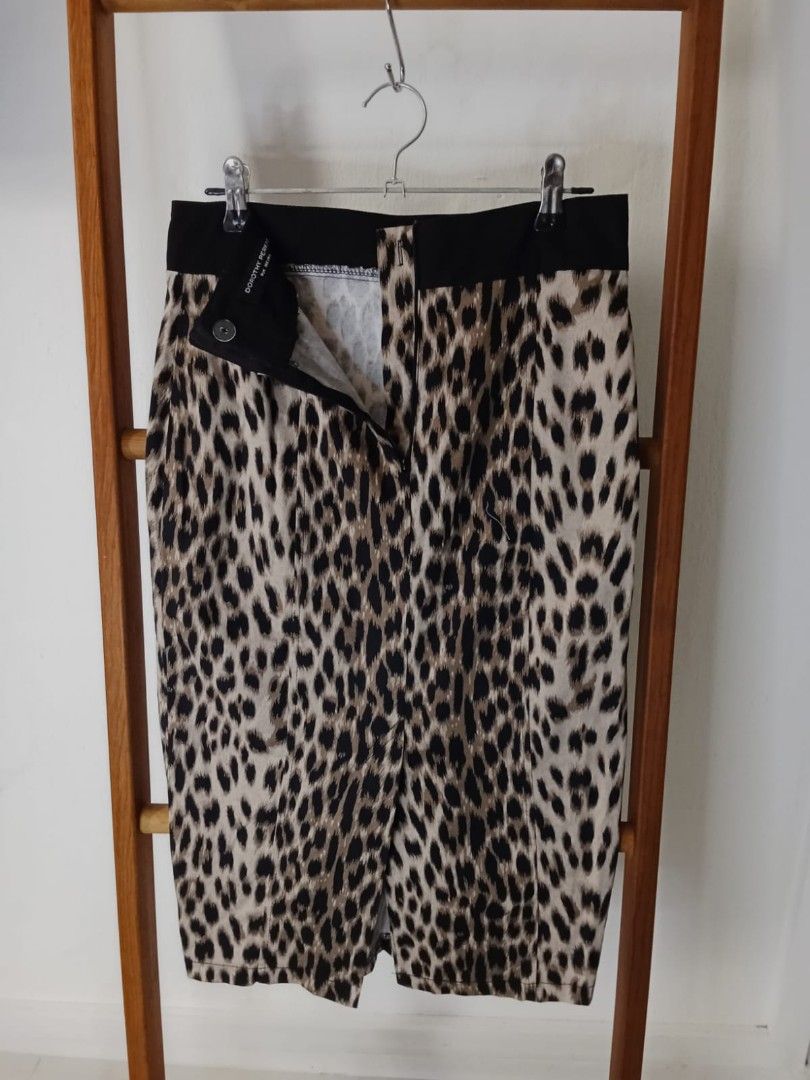 Dorothy Perkins Leopard print A line skirt