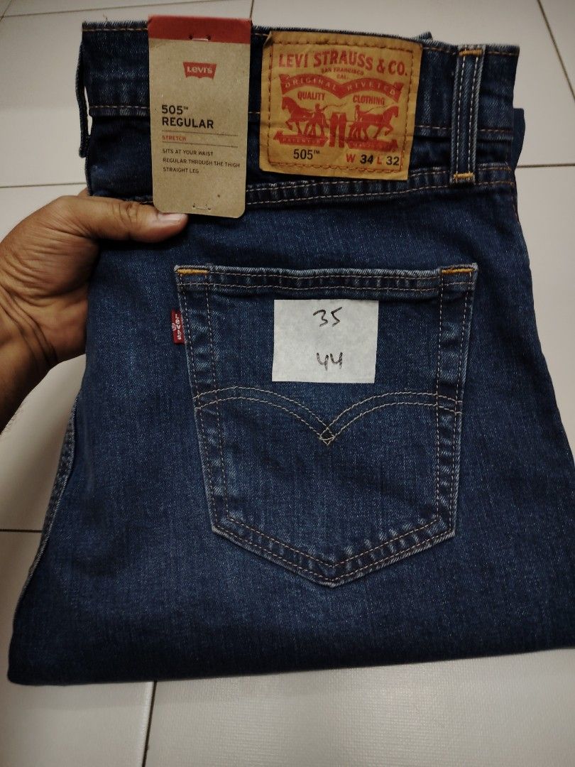 Levis 505 Stretch W34 L32