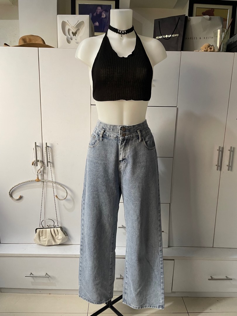 Loose-Fit Jeans in South Blue Denim