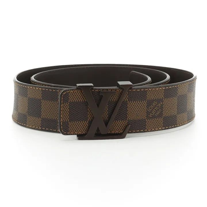LOUIS VUITTON Damier Ebene belt Men s Fashion Watches Accessories Belts on Carousell