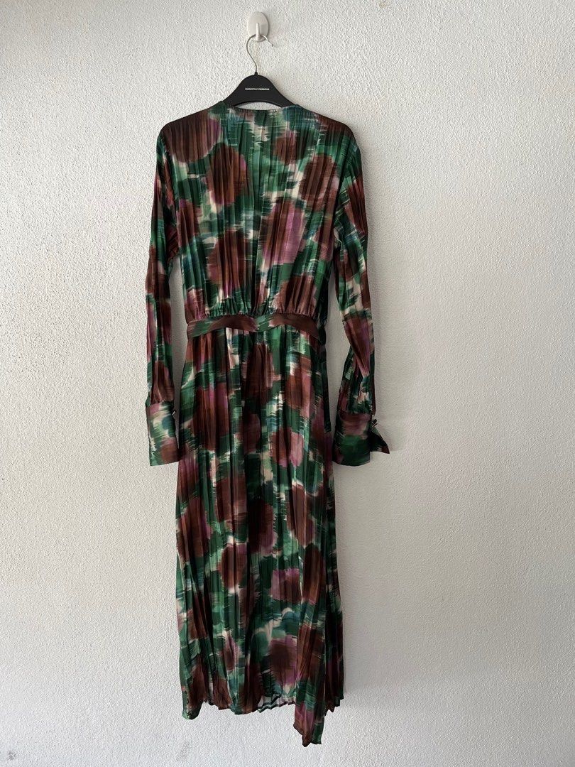 Camo wrap dress clearance
