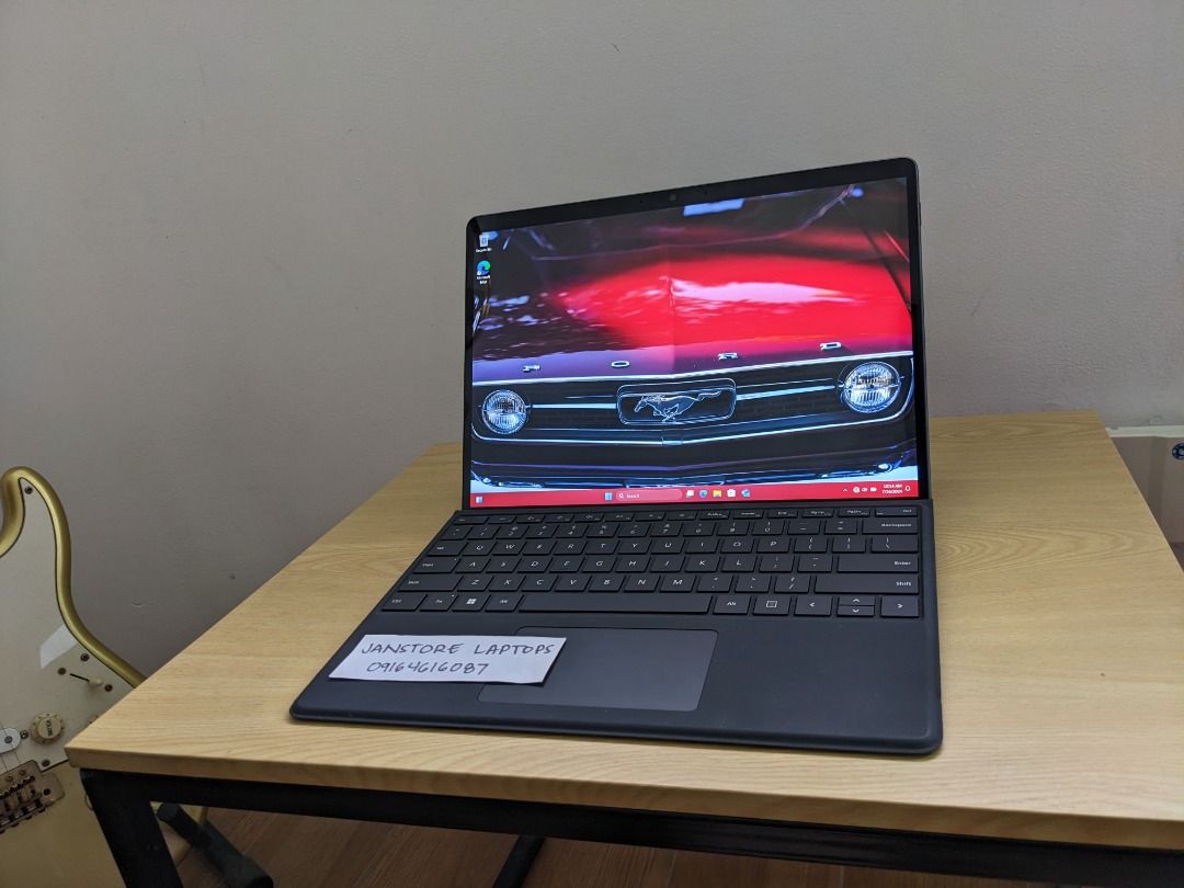 Microsoft Surface Pro 8 Core i5 1135G7 8GB 256SSD (Category: Laptops & Notebooks) located in Quezon City. Submitted by janstore-computer-trading (Listing ID 1314880556, Image 1). Description: Model : Microsoft Surface Pro 8 (3K 120Hz Display , with Keyboard) Condition : Slightly Used , Very presentable Price : 33,999 Original Price : 75,000 Specs: Processor : Intel Core i5-1135G7 11th Gen Quad core ( 2.4 - 4.2 Ghz ) Ram : 8 GB LPDDR4 4267Mhz Stor