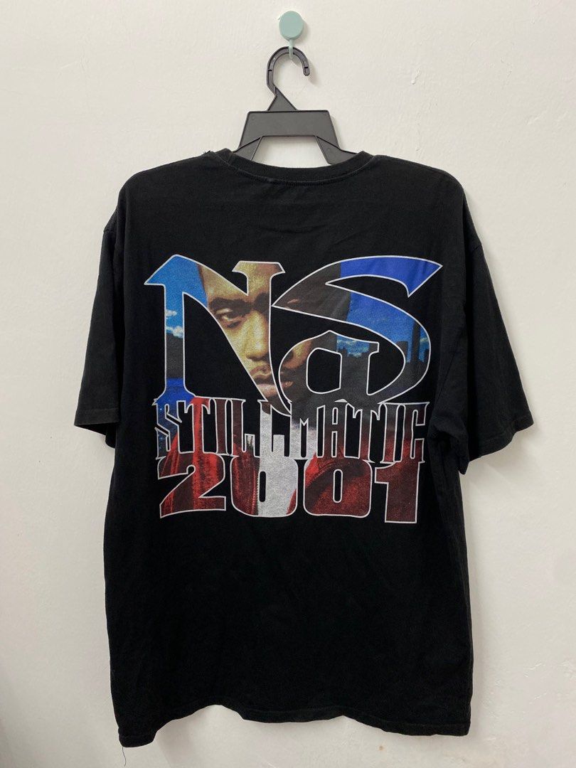 Nas (Stillmatic) Rappers/HipHop Men #39 s Fashion Tops Sets Tshirts