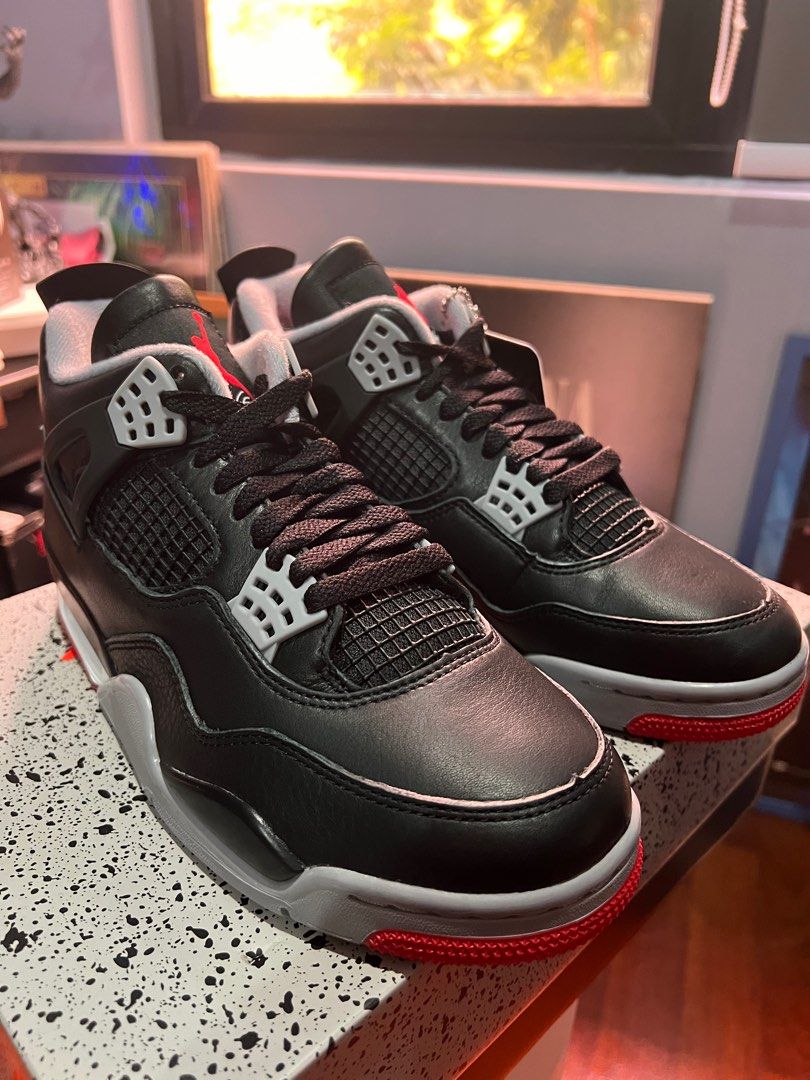 Nike Air Jordan 4 Bred Reemagined