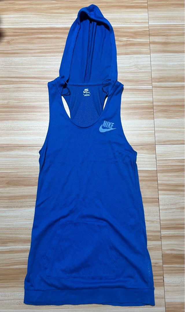 NIKE Sportswear for women Sleeveless Hoodie Women s Fashion Activewear on Carousell