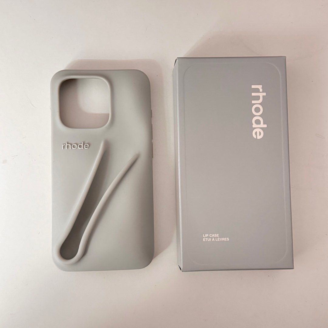 On-hand Rhode Lip Case 15 Pro (Category: Cases & Sleeves) located in Pasig City. Submitted by thereseubk (Listing ID 1314805277, Image 1). Description: On-hand and available to ship ASAP, no need to wait or pre-order 🩷 Rhode Lip Case for iPhone 15 Pro Brand new and original from the US. Lip tints also available in Ribbon and Raspberry Jelly!.