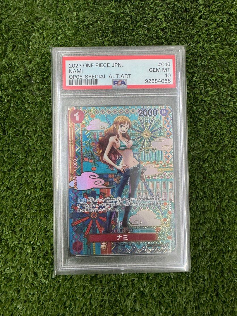 OP05 NAMI SP PSA 10 Japanese, Hobbies & Toys, Toys & Games