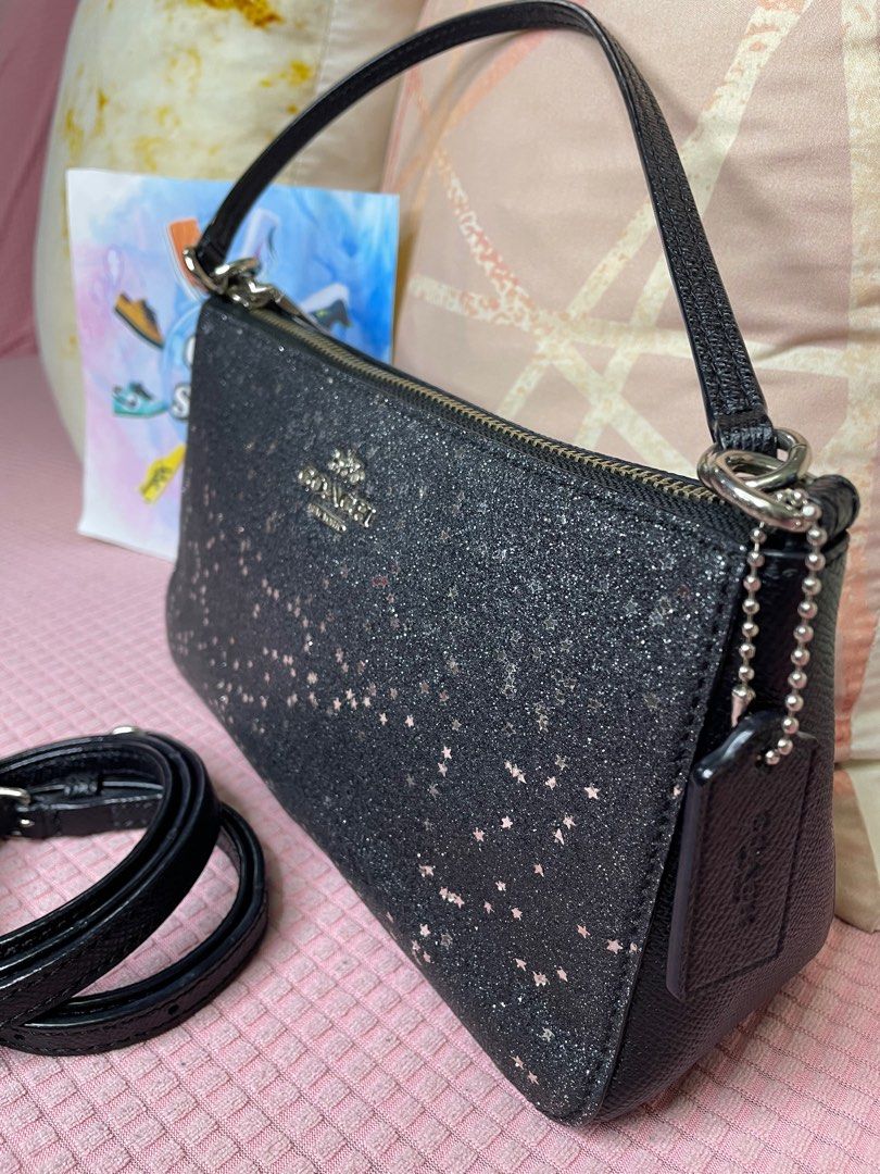 ORIGINAL Coach Top handle Pouch with Star Glitter Luxury Bags Wallets on Carousell