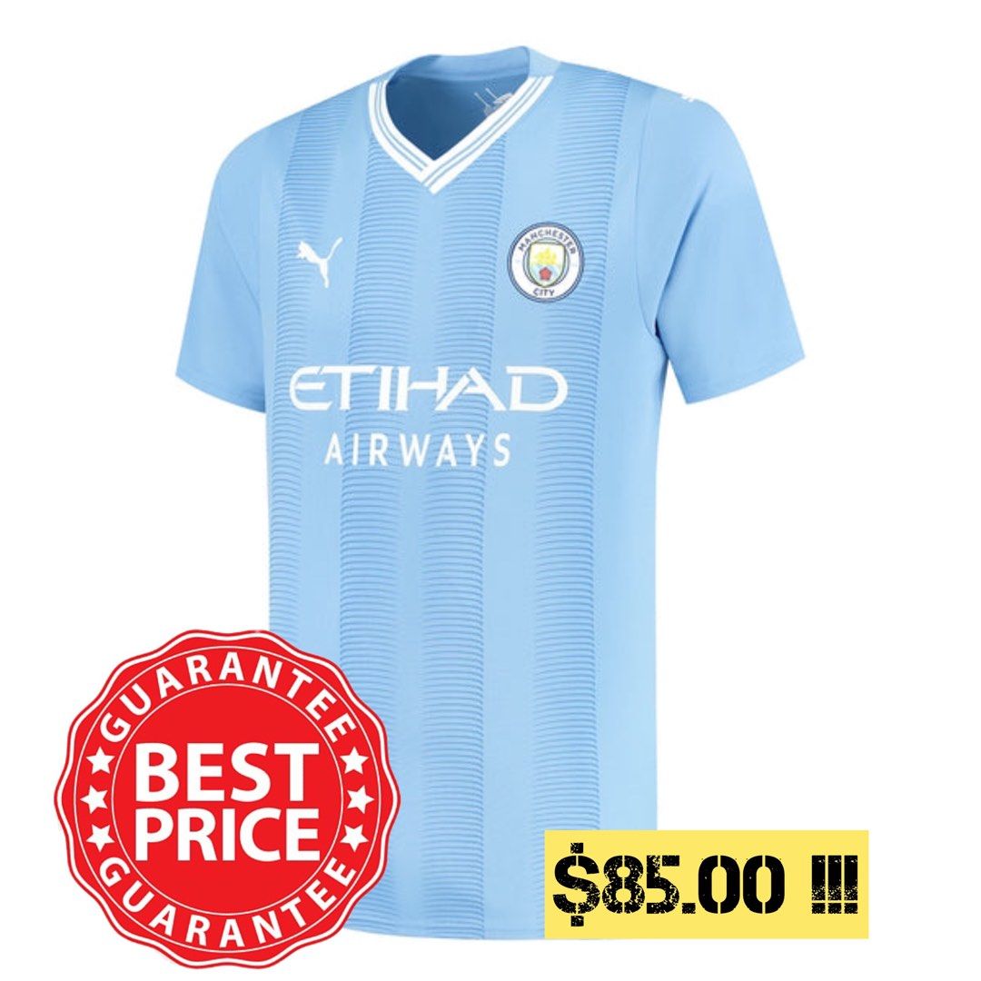 Original Manchester City 23/24 Football Jersey, Men's Fashion