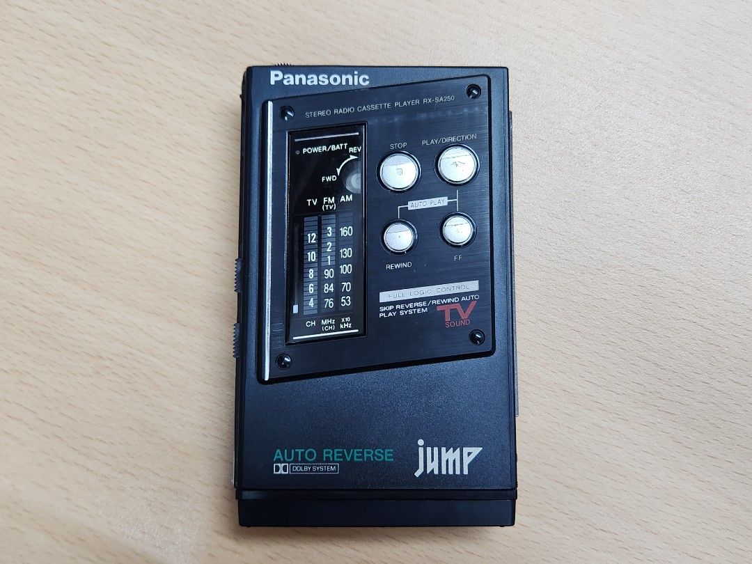 Panasonic RX-SA250 Jump Radio Cassette player, 音響器材, 可攜式