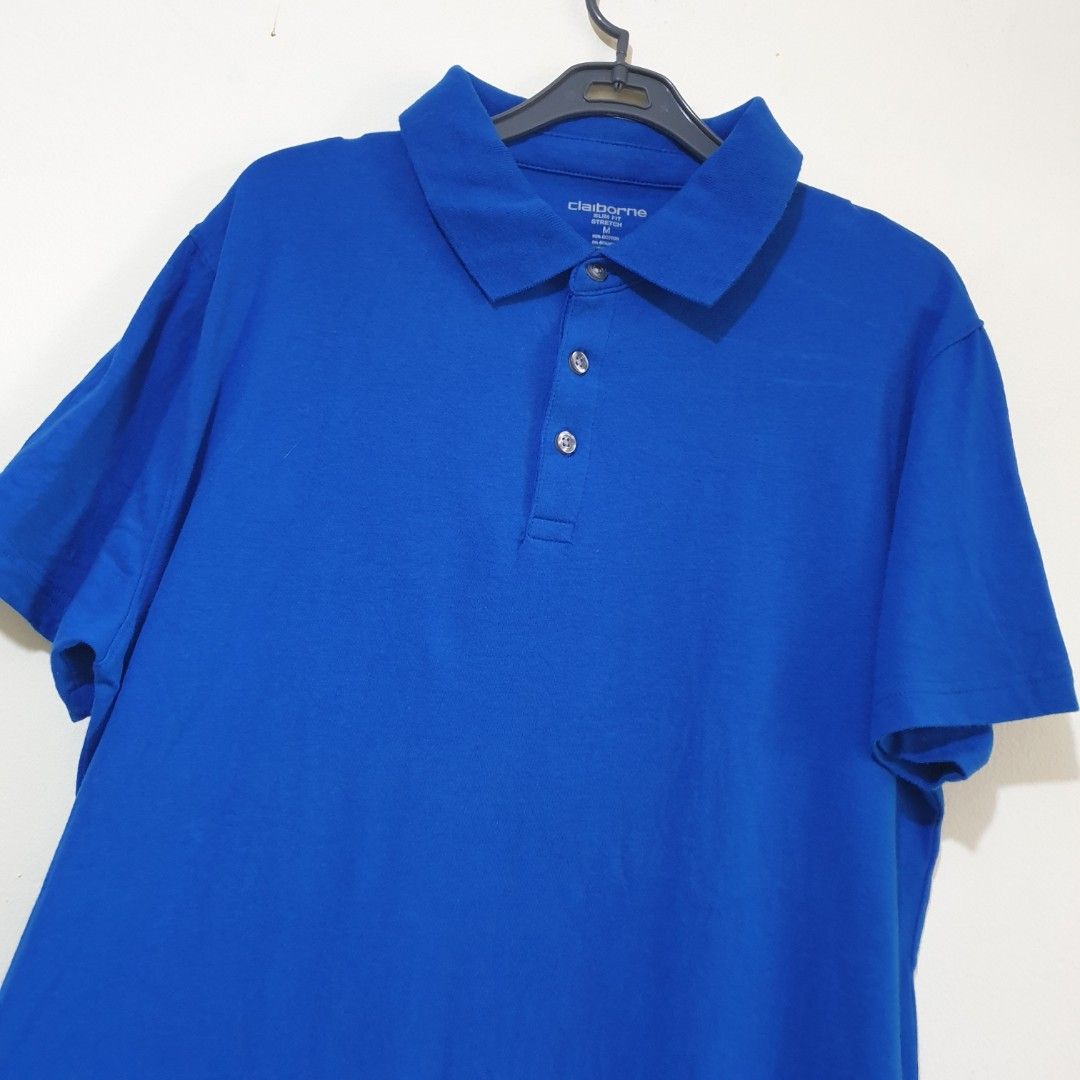 Claiborne slim fit stretch polo outlet
