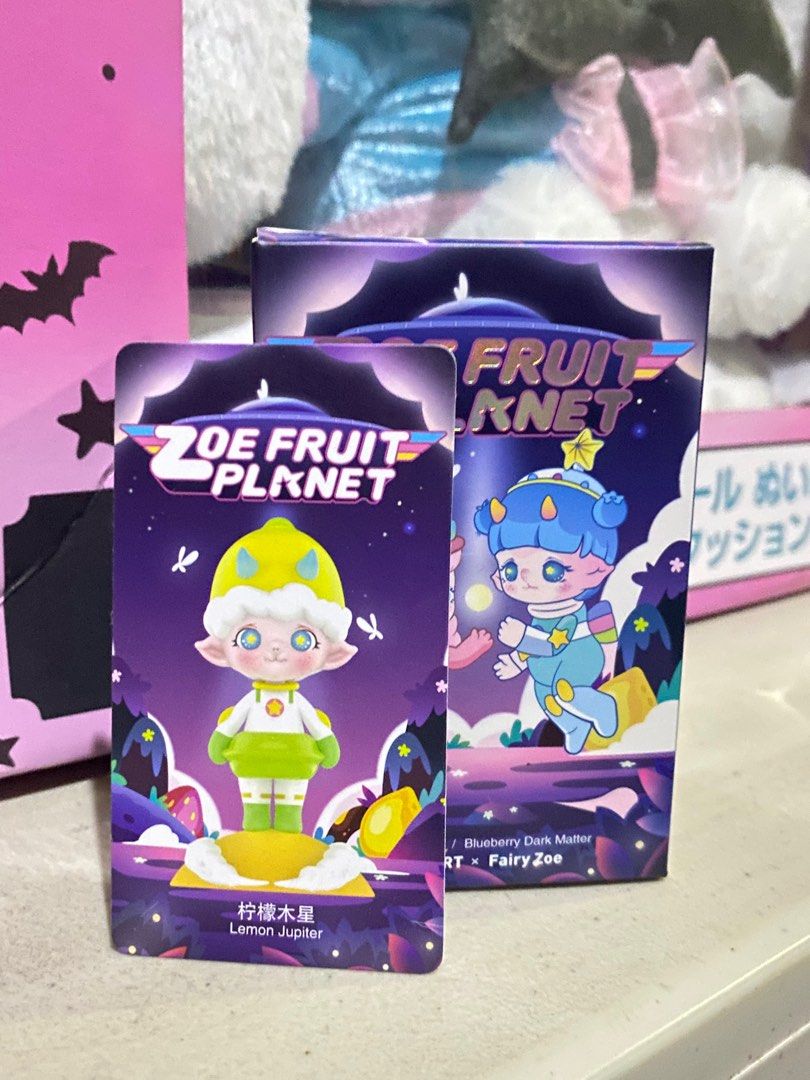 Pop Mart Zoe Fruit Planet Lemon Jupiter (Category: Designer & Blind Box Toys) located in Bay. Submitted by springtiger (Listing ID 1314751494, Image 1). Description: Pop Mart Zoe Fruit Planet (Lemon Jupiter) ***Already Opened Box (Bottom Part) ***unsealed Foil ***Box may contain some dents/crease Payment: Cash g or Pmaya MOD: DIRECT FLASH EXPRESS (sf may vary with the parcel’s dimensions and weight) ***sf should be shouldered by buyers Message me