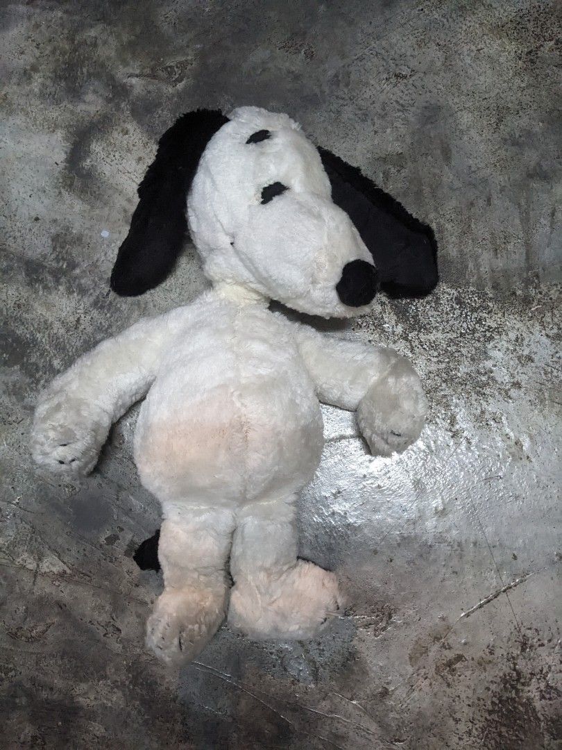Rare Vintage 1968 Snoopy Plush Doll Made in Japan