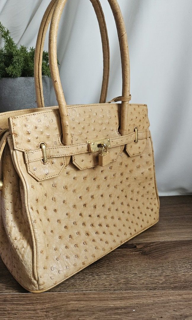 Ostrich skin purse 2025