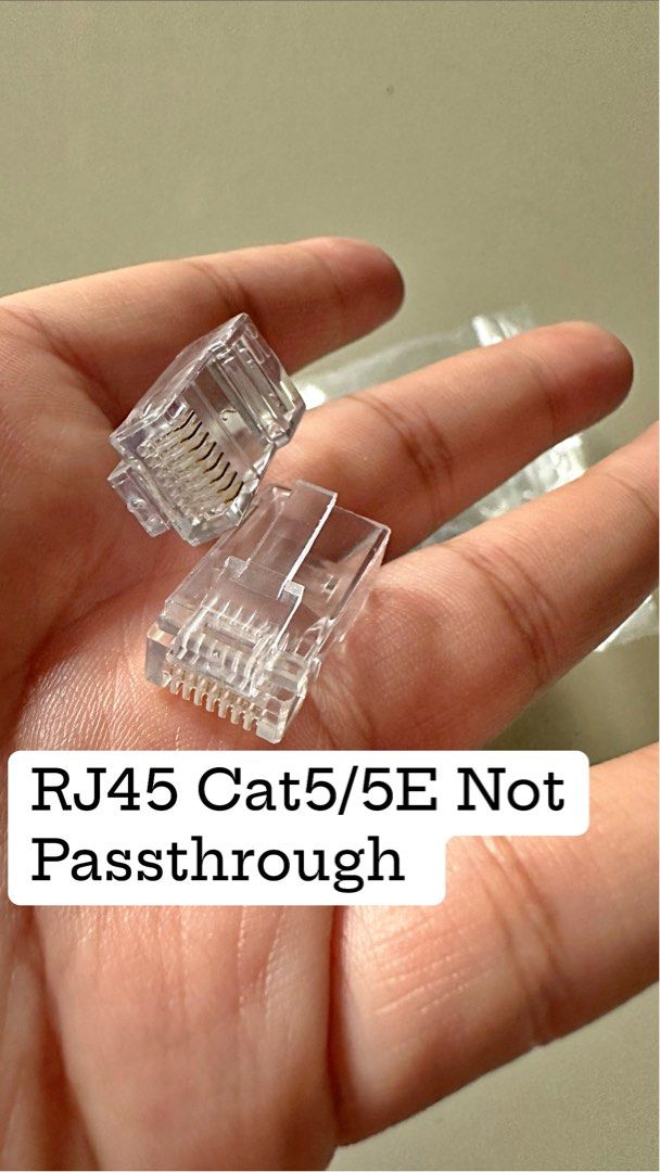 Rj45 Connector Cat5e Cat5 High Quality (Category: Networking) located in Manila. Submitted by 3nity017 (Listing ID 1314787537, Image 1). Description: .