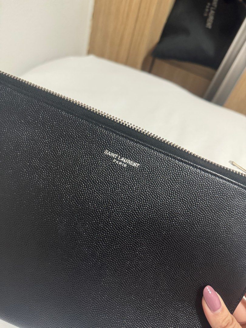 Ysl zip clutch new arrivals