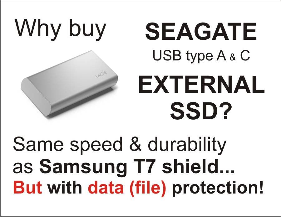 Seagate external SSD 1tb also samsung t5 t7 shield sandisk transcend usb (Category: Hard Disks & Thumbdrives) located in Manila. Submitted by rimaxpc (Listing ID 1314840152, Image 1). Description: Physical store warranty with receipt invoice We accept pickup or COD We accept trade-in .