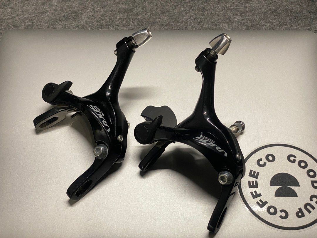 Shimano Sora BR-R3000 Brake Calipers (Category: Bicycles) located in Manila. Submitted by 12121221 (Listing ID 1314770044, Image 1). Description: Used for about 60kms only - Does include the brake pads RFS: Extra pairs.
