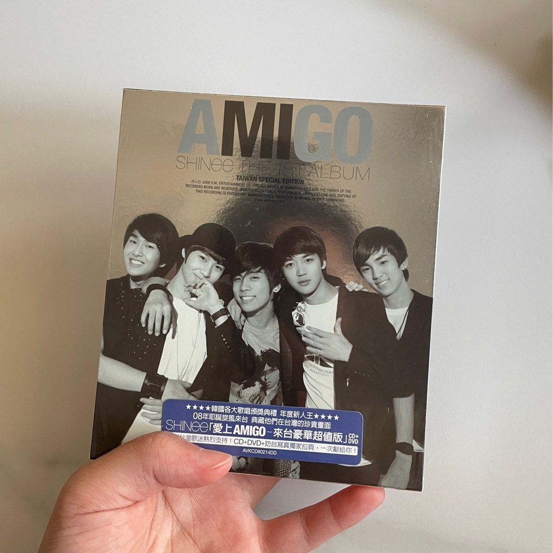 SHINee-「愛上AMIGO 來台豪華超值版」全新未拆