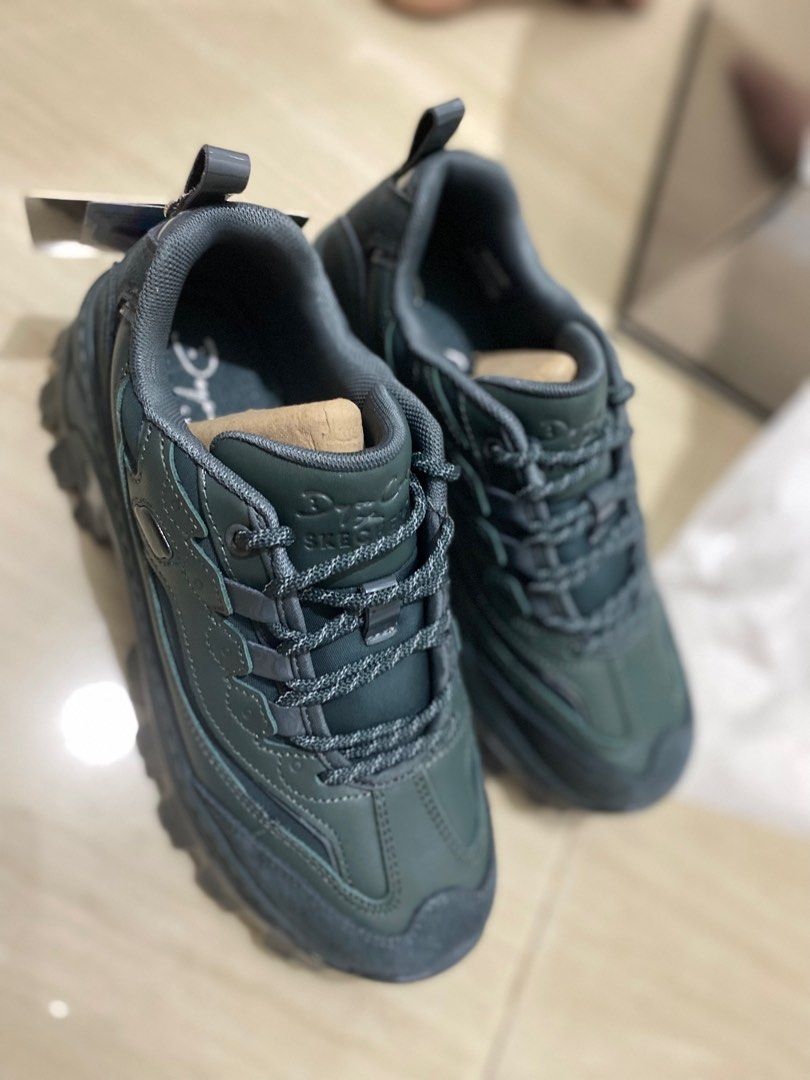 Skechers x Doja Cat Hi Ryze Olive Green Sneakers