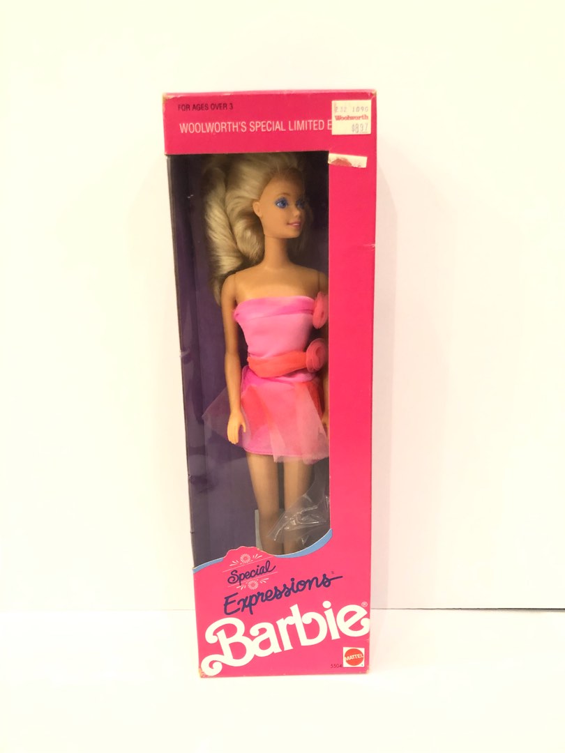 BARBIE 1990, Special Expressions #5504 Fabriqué en Malaisie NRFB x EUR 129,99 - FR