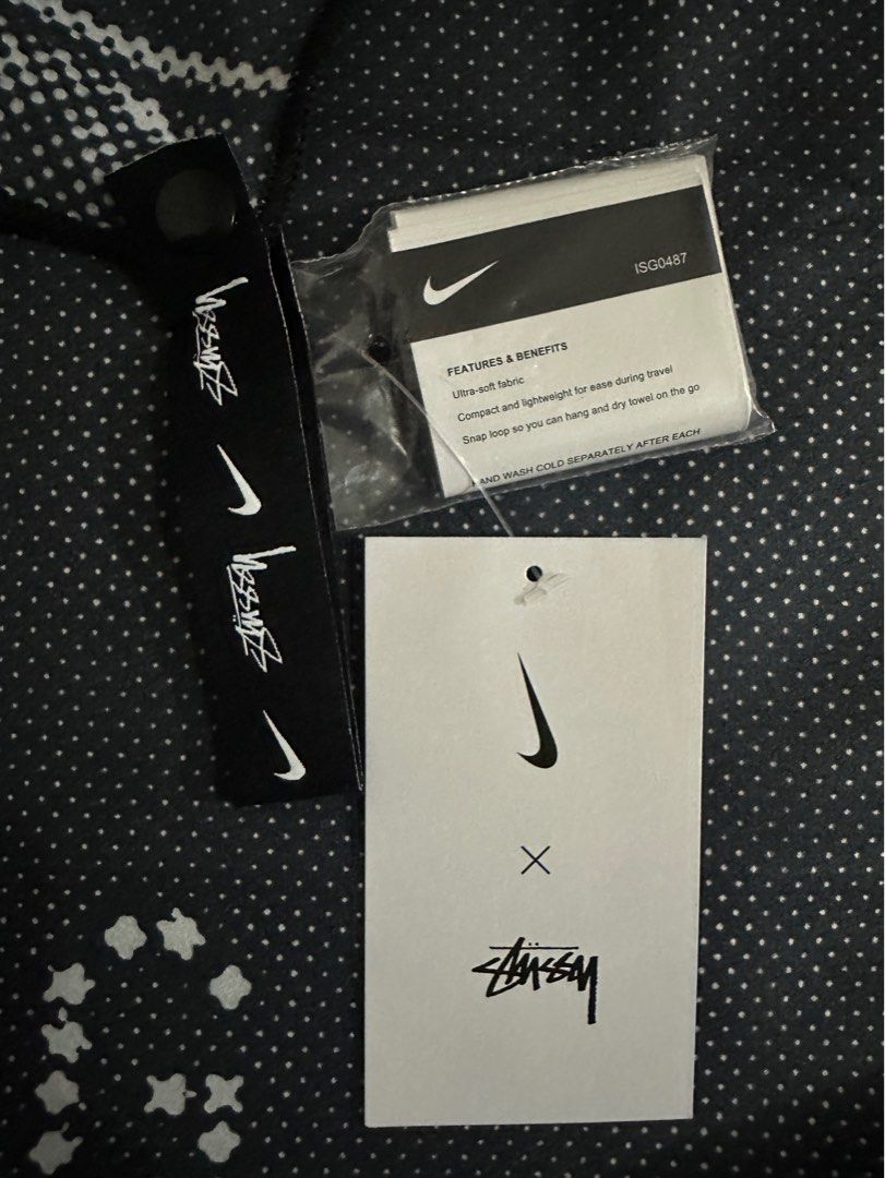 STUSSY X NIKE TOWEL, Men's Fashion, Muslim Wear, Accessories on