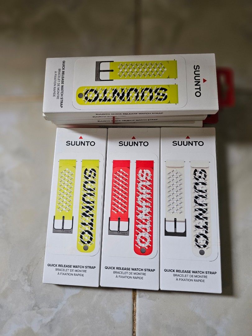 SUUNTO 22MM ATHLETIC SILICONE STRAP ORIGINAL 100%