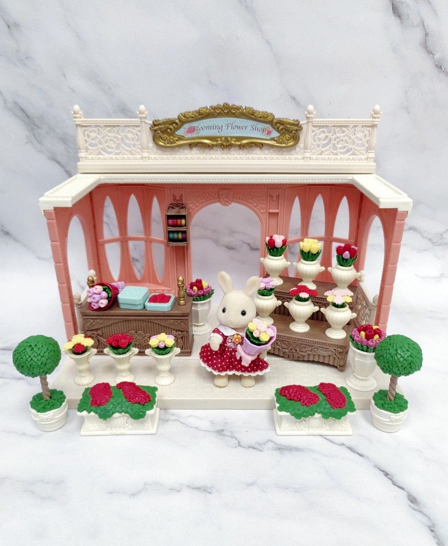 Sylvanian families blooming flower shop online