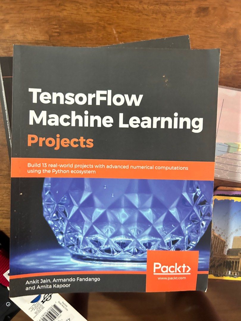 Tensor flow for machine learning projects (Category: Textbooks) located in Singapore. Submitted by divyas000 (Listing ID 1314796125, Image 1). Description: .