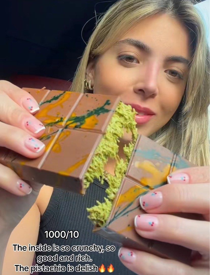 TIKTOK VIRAL DUBAI CHOCOLATE BARS, Food & Drinks, Packaged & Instant ...