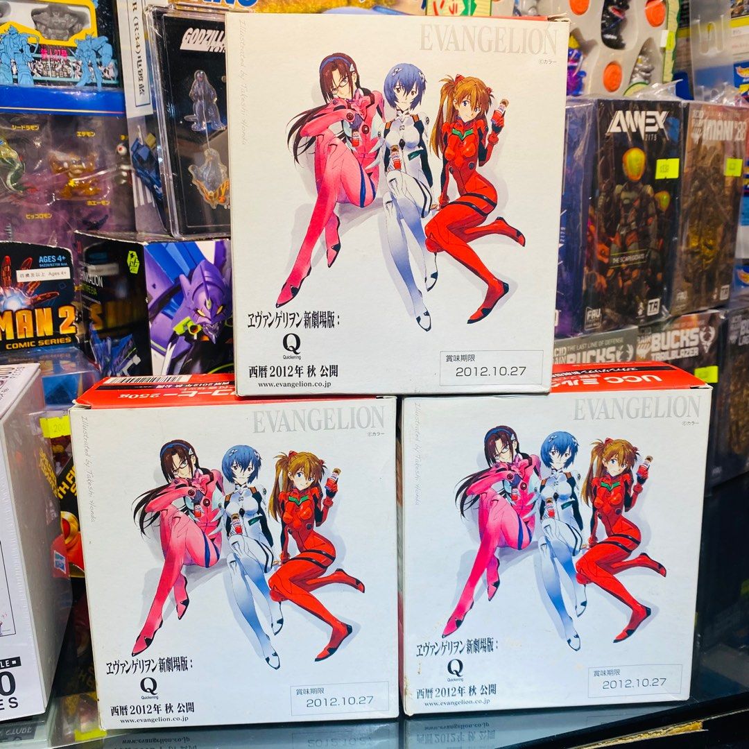 UCC Coffee x Evangelion 新世紀福音戰士EVA 綾波麗明日香真希波
