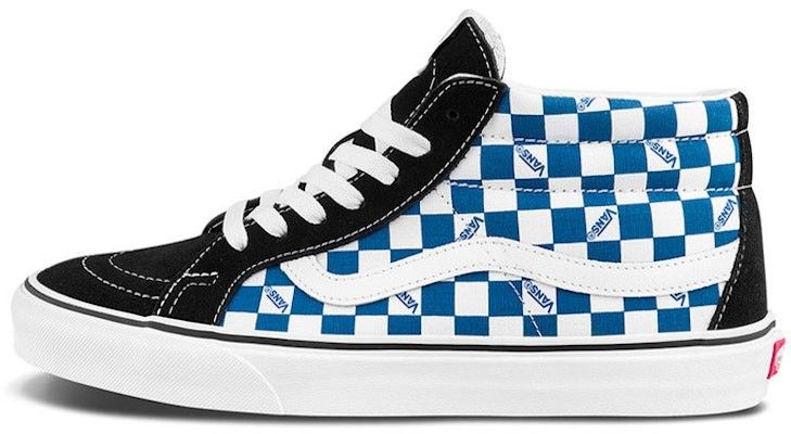 Checkerboard vans mid store