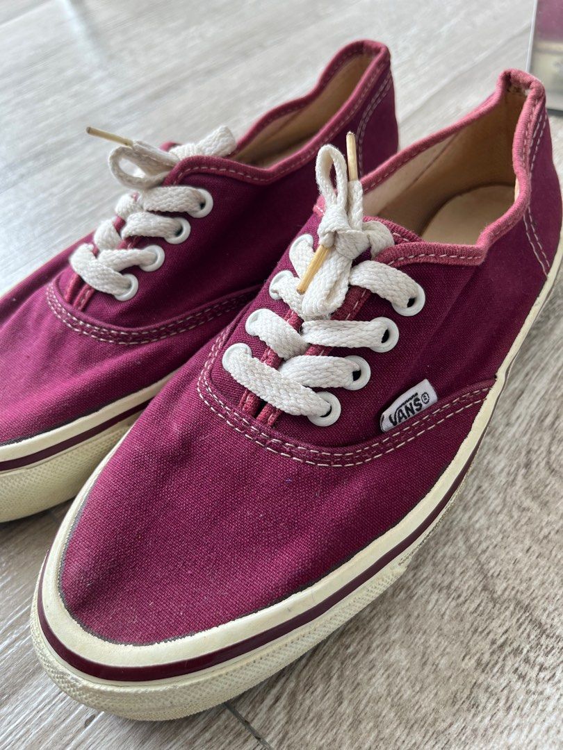 vintage vans authentic made in usa not adidas converse, Fesyen