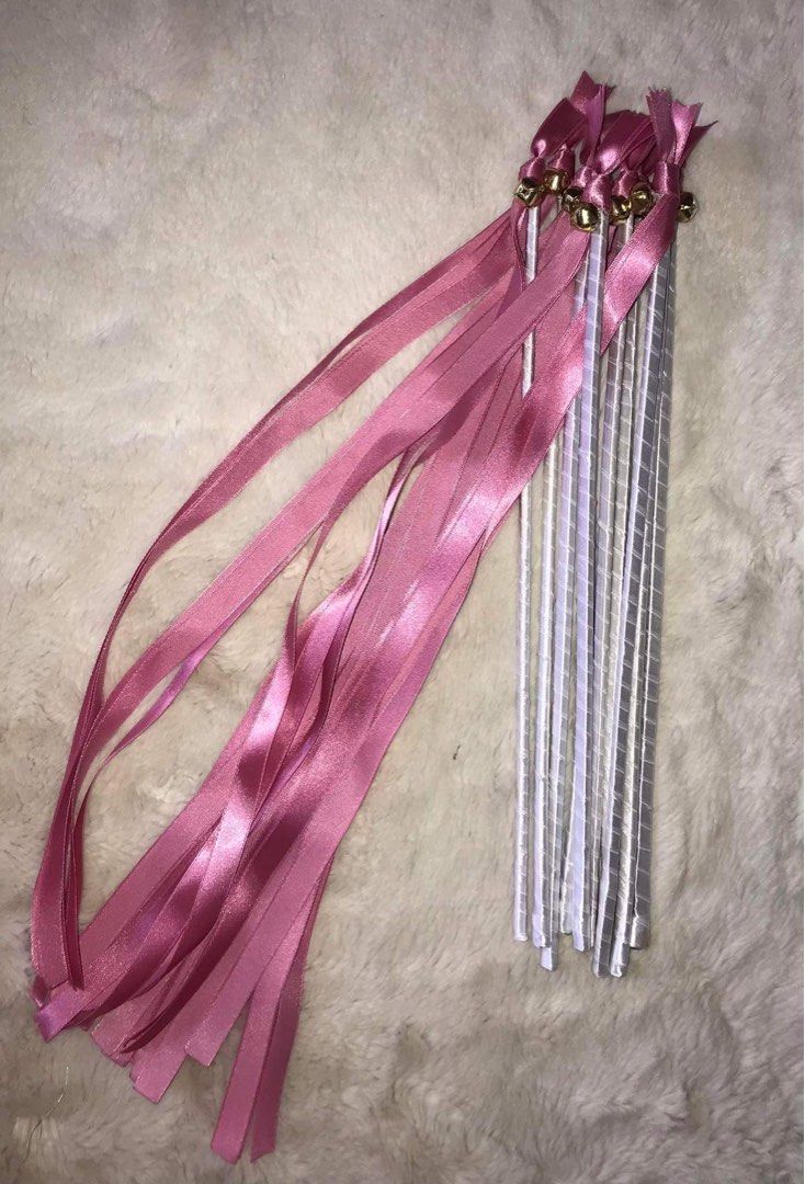 Wedding Stuffs (Rustic Bouquet, Wedding Wands, Accessories etc. (Category: Occasions & Party Supplies) located in Muntinlupa City. Submitted by hannahbou (Listing ID 1314764327, Image 2). Description: For take all. Rustic Pink Theme Aras Cord Veil Bouquet Wedding Wands with bell - 9pcs.