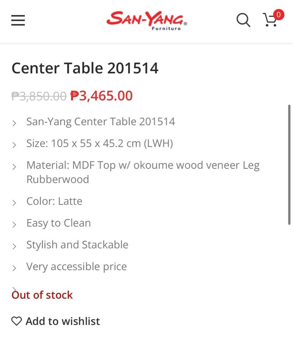 Wooden Center Table (Category: Tables & Sets) located in Muntinlupa City. Submitted by hannahbou (Listing ID 1314770523, Image 3). Description: May scratch ng cats and marks Yung flaws po kita na sa photo. What you see is what you get po. Nakatambak na po kasi..