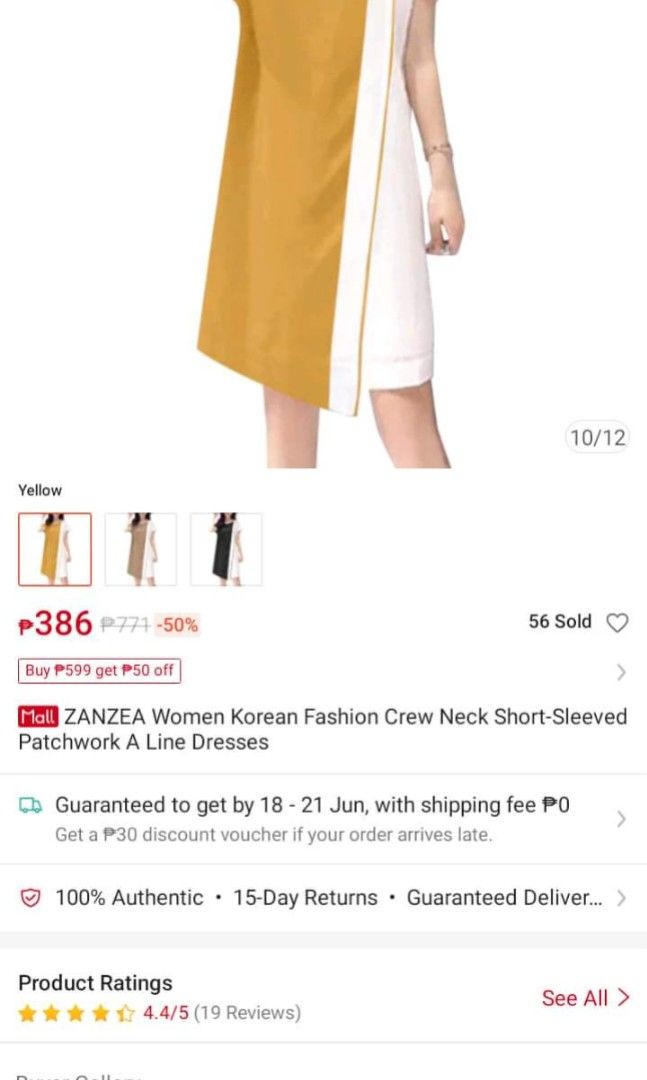 Zanzea brand dress medium Women s Fashion Dresses Sets Dresses on Carousell