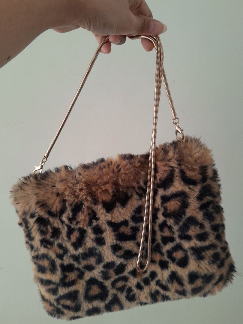 Leopard clutch zara top