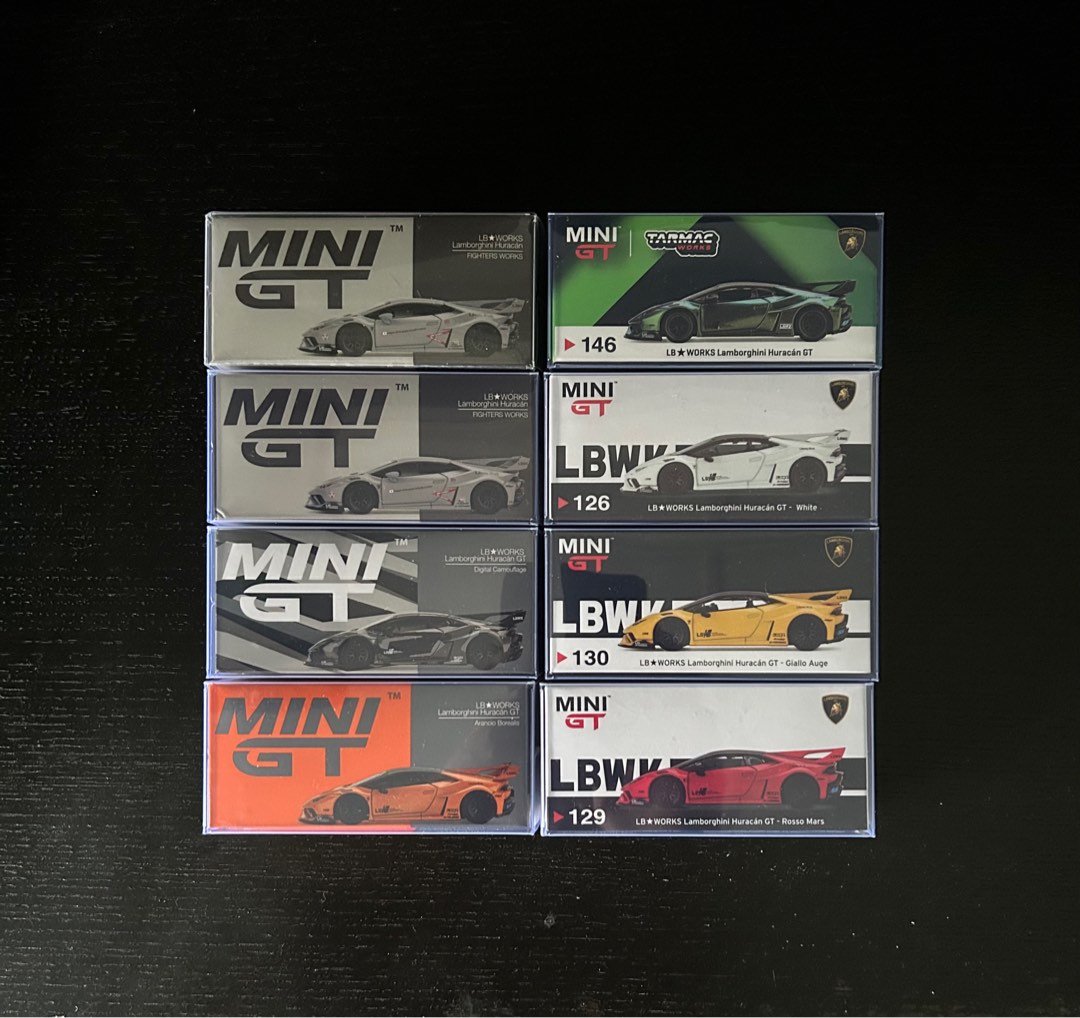 1/64 Mini GT LBWK LB Works Lamborghini Huracan 126 129 130 146 258 355 ...