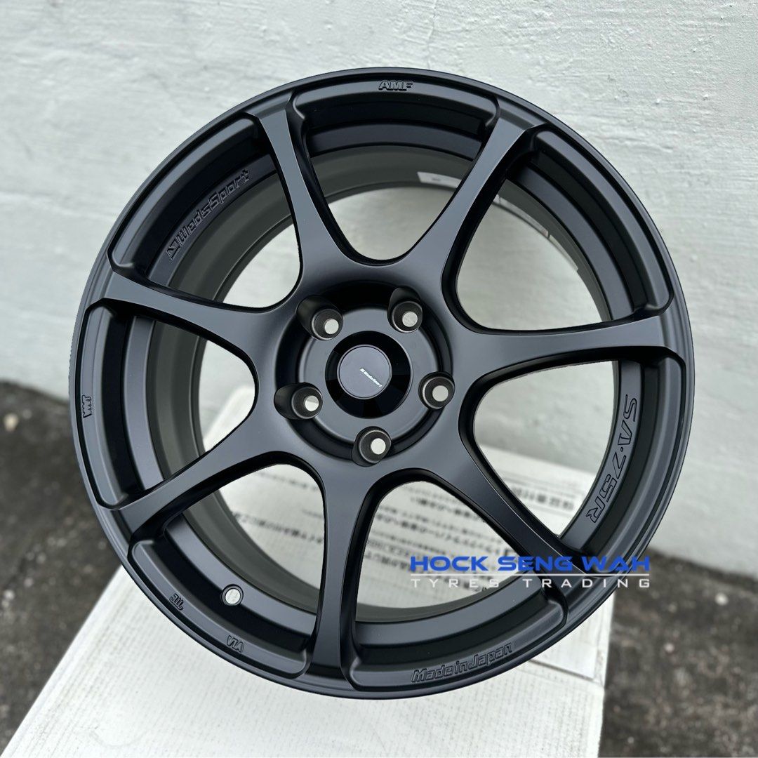 17” Wedssport SA-75R 🇯🇵 Lightweight Original Japan Flow Forming Rims ...