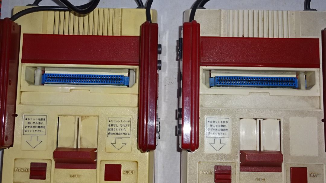 2x Nintendo Entertainment System Family Computer (Category: Nintendo) located in Paranaque City. Submitted by kutoi.ancheta (Listing ID 1315065206, Image 2). Description: 2x Nintendo Entertainment System Family Computer ₱1000 each condition: Untested! For spare parts etc! Compatibility is buyer's responsibility! as is only! no warranties! pm for inquiries. #nintendoretrogaming #nintendofamilycomputer.