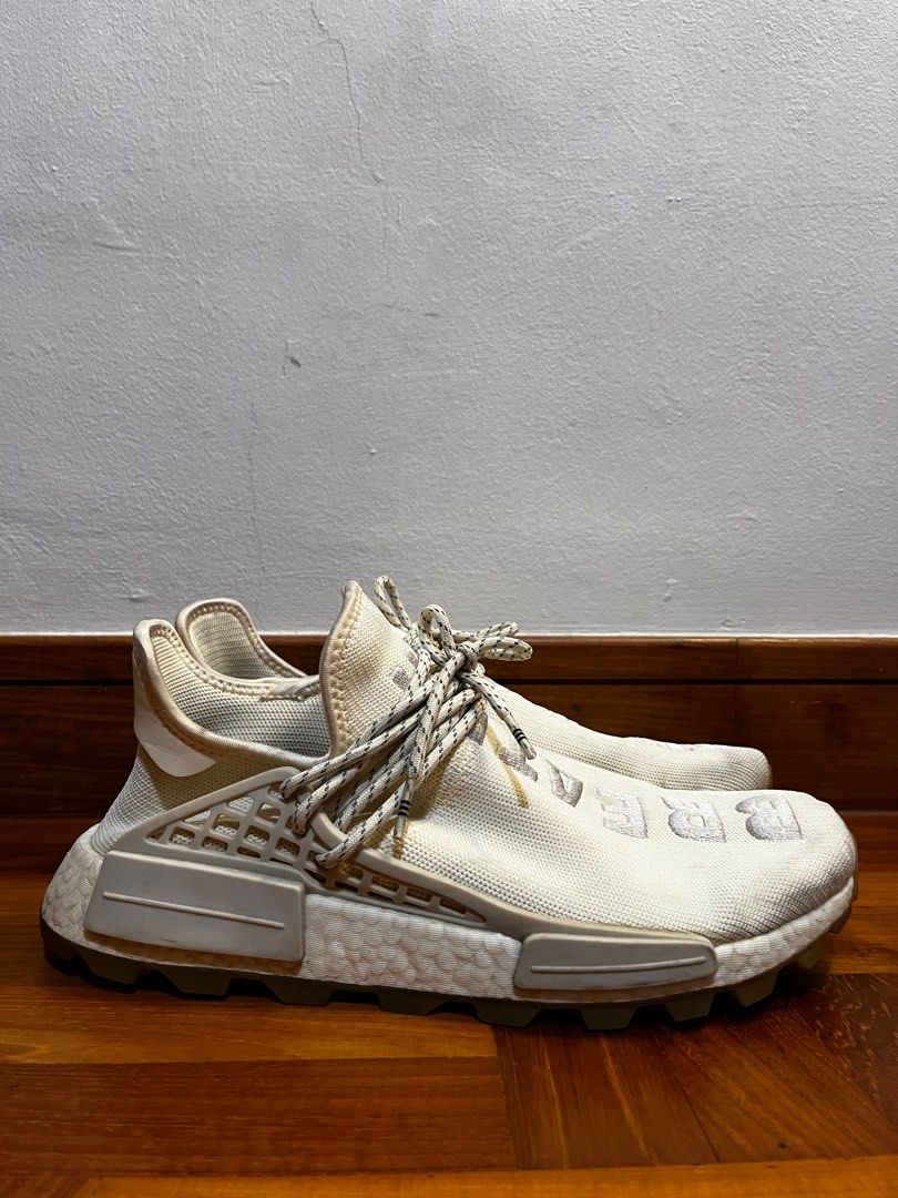 Adidas Pharrell x NMD HUMAN RACE BREATHE THOUGHTS US10 Men s Fashion Footwear Sneakers on Carousell