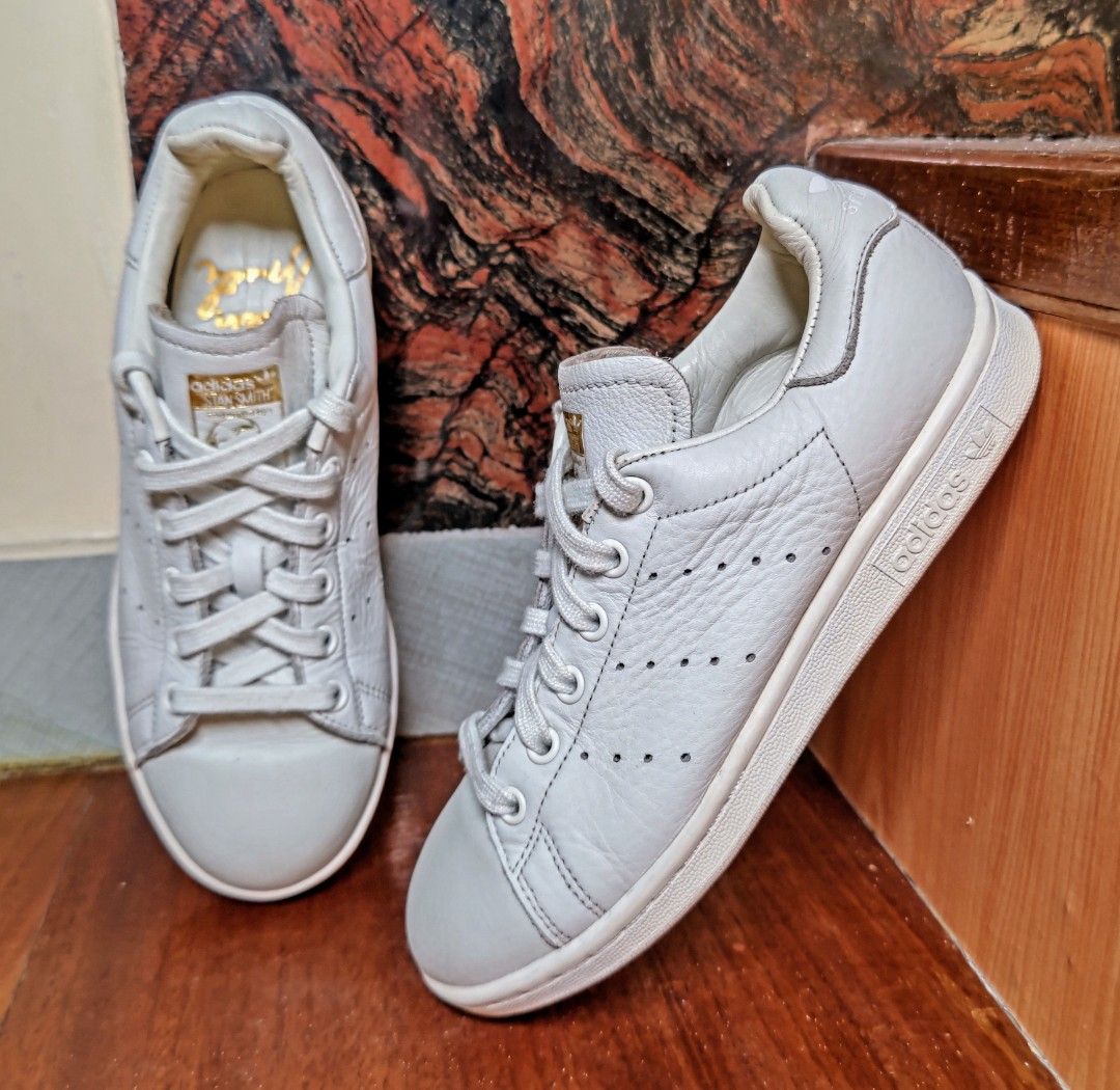 Adidas Stan Smith Premium White with Gold size 37