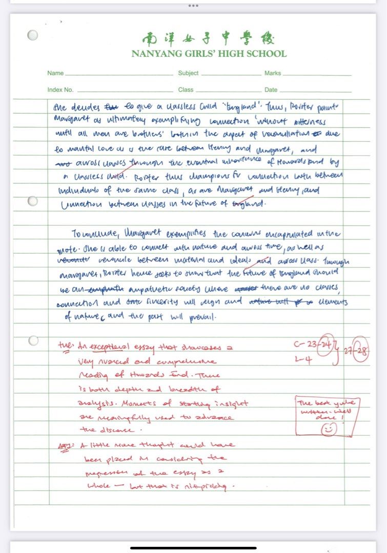 Advanced literature hp NYGH notes essays answers, Hobbies & Toys, Books ...