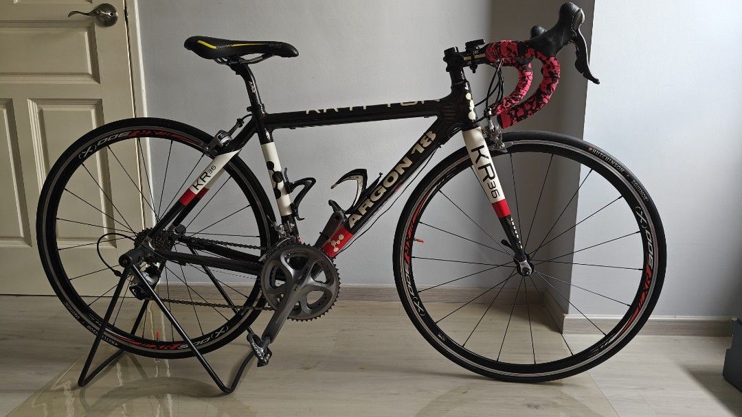 Argon 18 KR36 Road Bike FREE indoor trainer