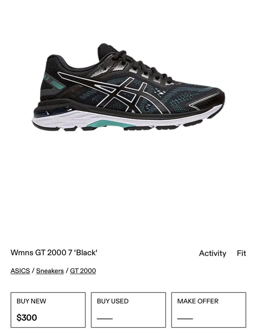 ASICS WMNS GT 2000 7 Women s Fashion Footwear Sneakers on Carousell